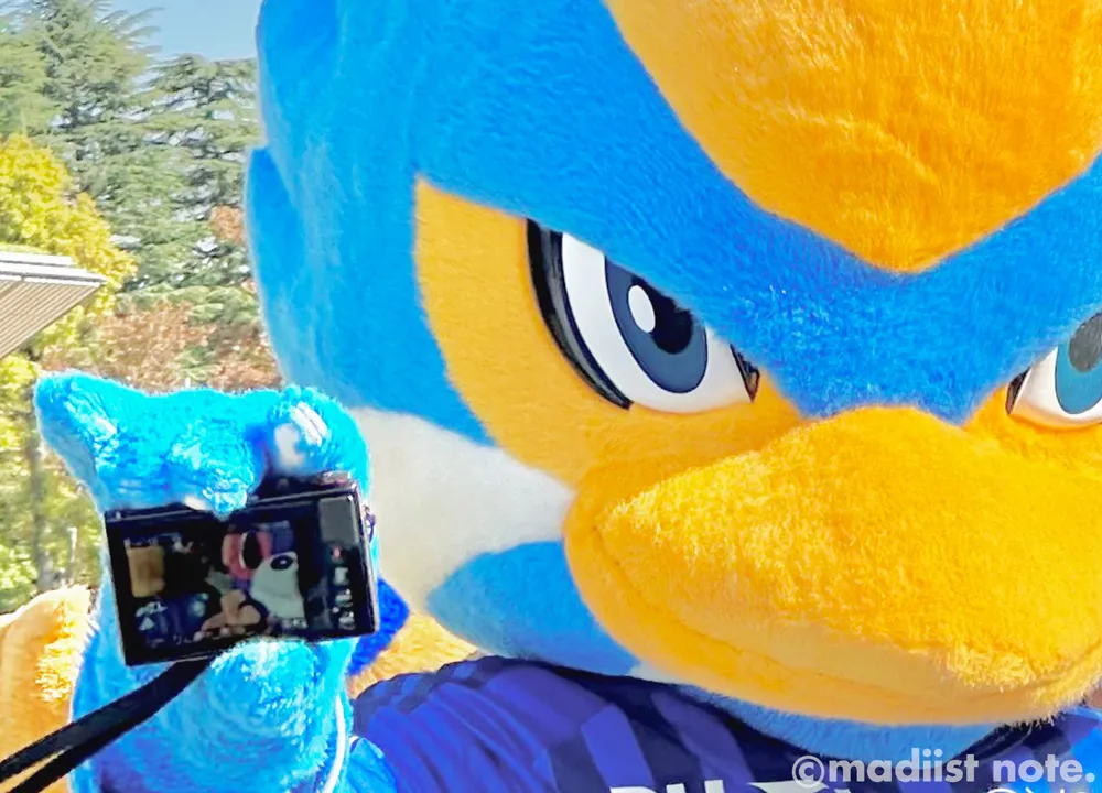 ゼルビーの私物カメラ