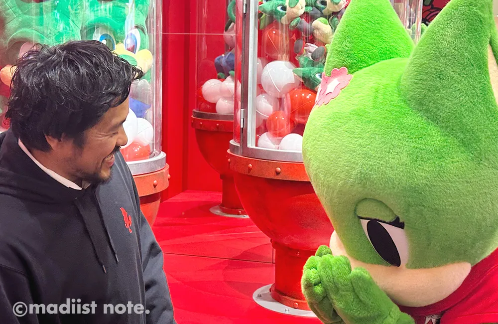 本気で照れるディアラちゃん