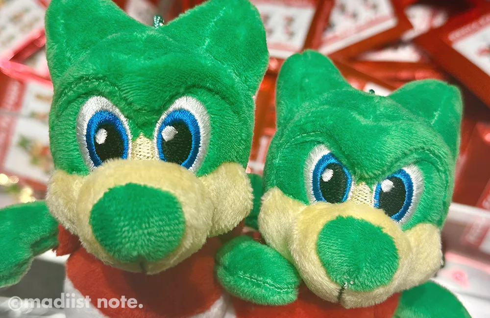 個体差のあるぬいぐるみの顔