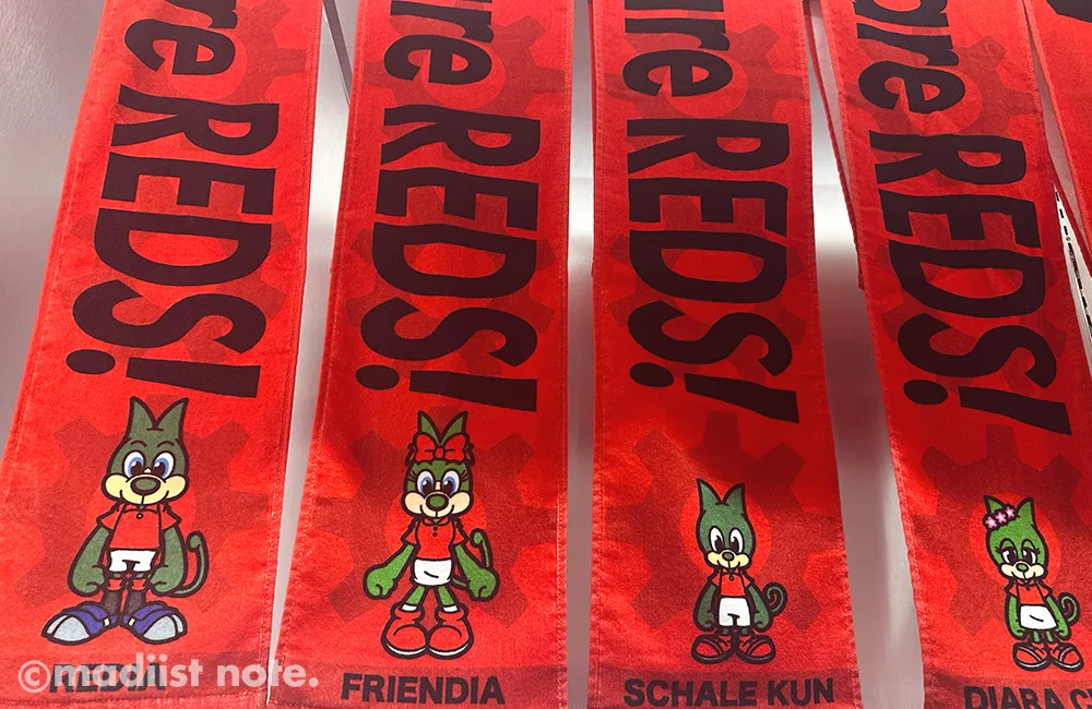 マスコット別タオルマフラー